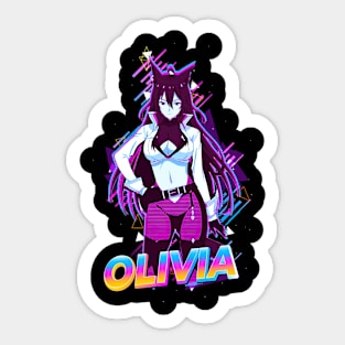 Olivia vel Vine The Greatest Demon Lord Sticker